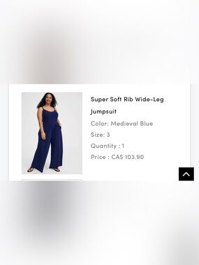 Wide-Leg Ribbed Jumpsuit in Medieval Blue